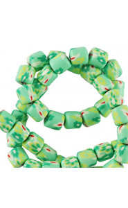 Polymer beads 6mm - Seafoam green